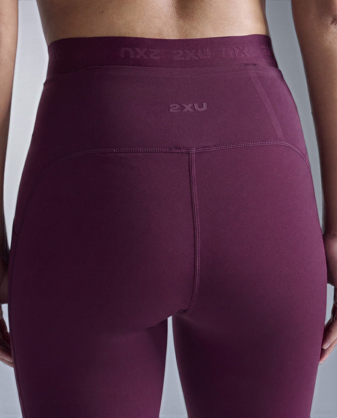 Form Stash Hi-Rise Compression Tights, Sangria/Sangria