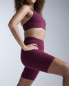 Form Stash Hi-Rise Compression 6 Inch Shorts - AMARETTO/AMARETTO