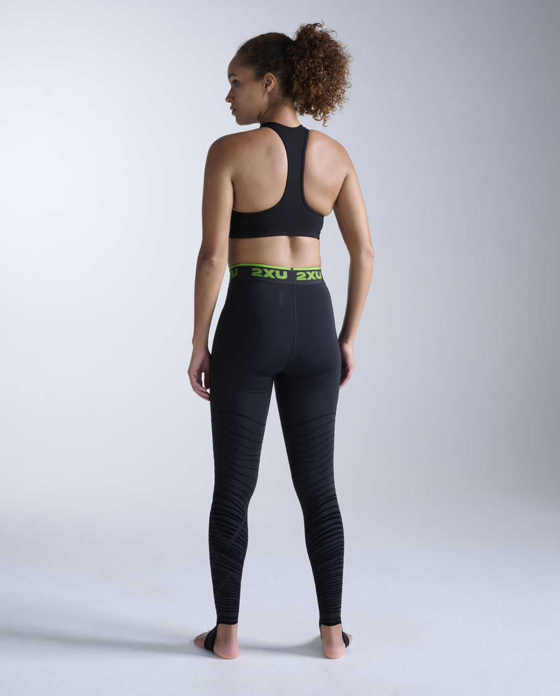 Recovery Fir Compression Tights, Black/Nero