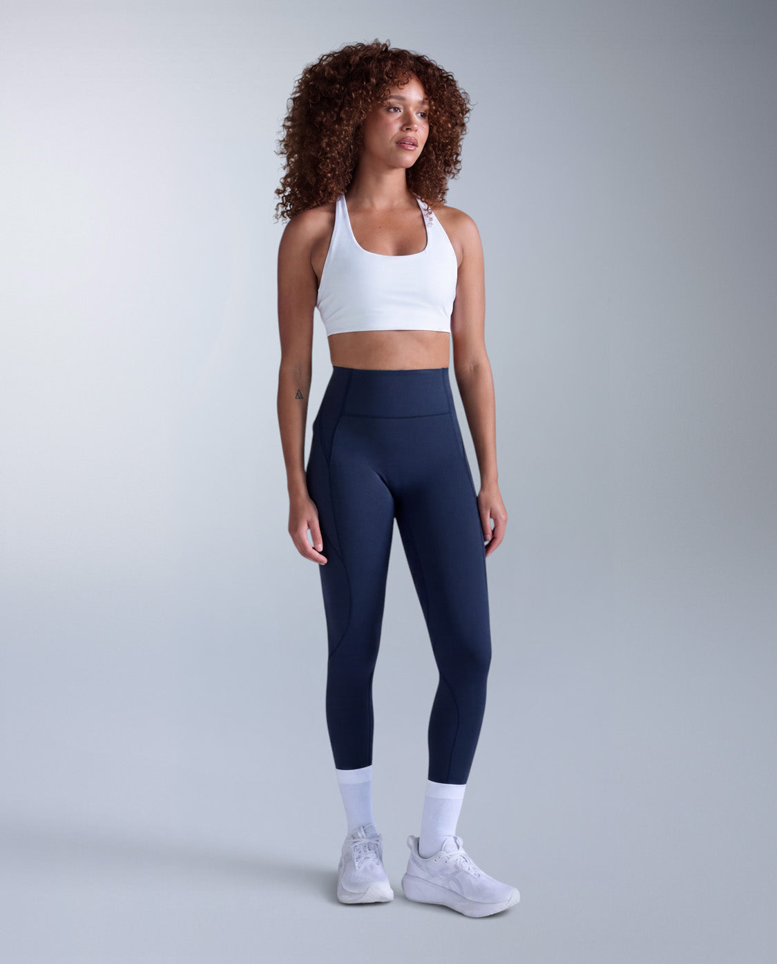 Flex Hi-Rise Compression Tight, Midnight/Midnight