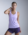 Light Speed Tech Singlet - LAVENDER/LAVENDER REFLECTIVE