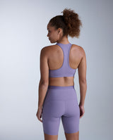 Form Racerback Medium Impact Bra, Dusted Grape/Dusted Grape