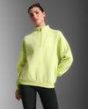 Form Smooth Spacer 1/2 Zip - Cool Matcha/White