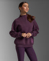 Form Smooth Spacer 1/2 Zip - Port/Hyper Violet