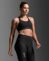 Light Speed High Impact Bra - BLACK/SILVER REFLECTIVE