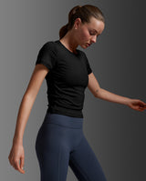 Fluid Modal Ribbed Crop Tee