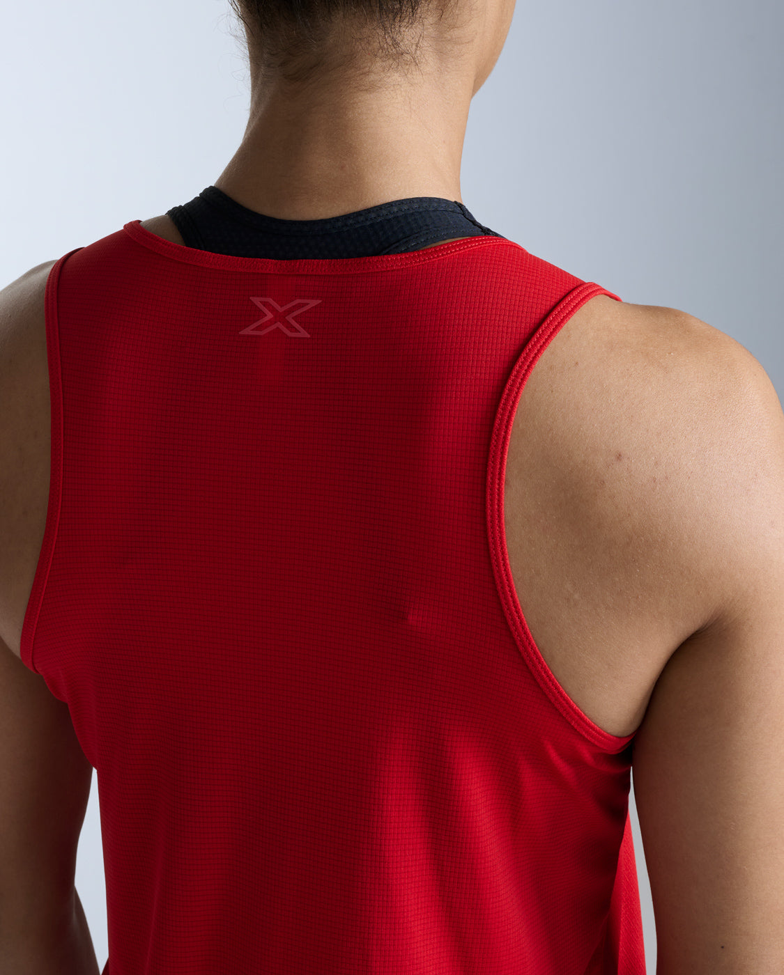 Aero Singlet, Red Blaze/Red Blaze Reflective