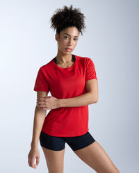 Aero Tee, Red Blaze/Red Blaze Reflective