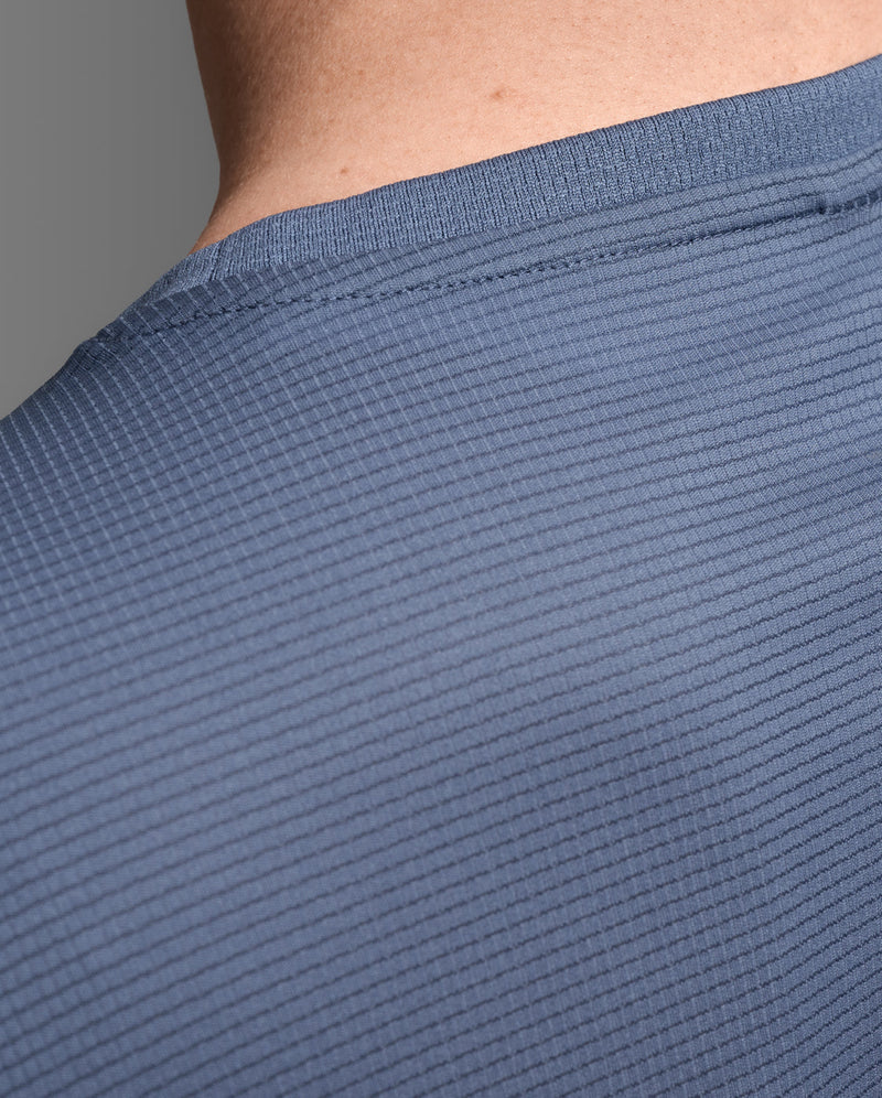 Aero Mesh Tee, Indigo/Indigo Reflective