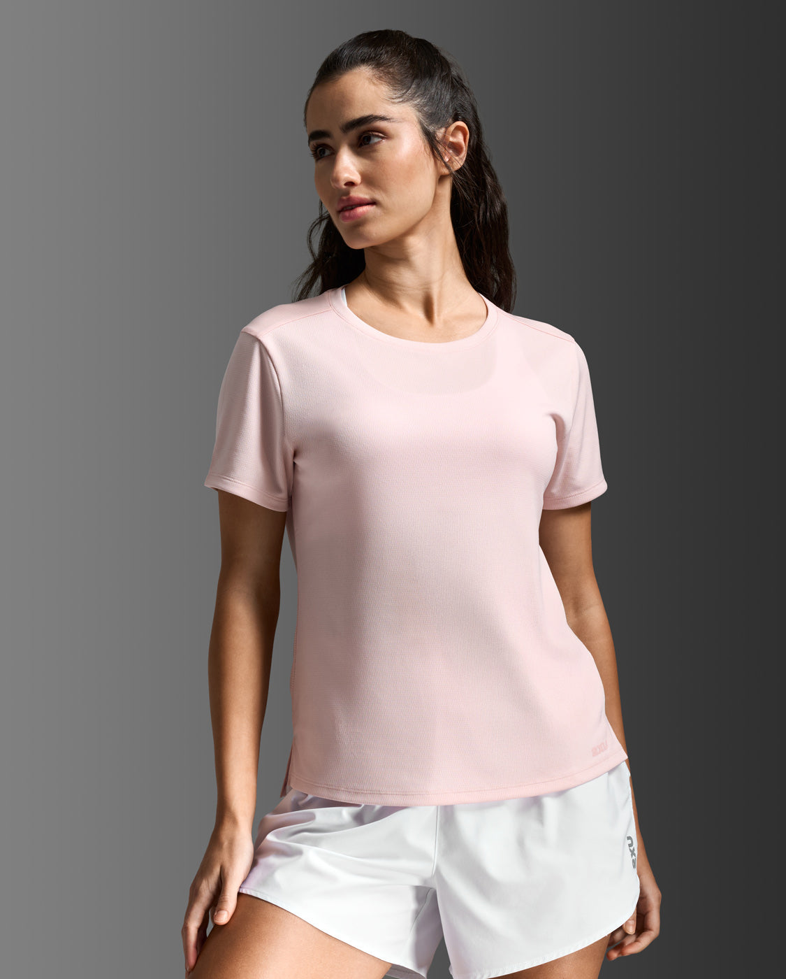 Aero Mesh Tee, Pink Frost/Pink Frost Reflective
