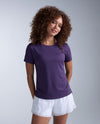 Aero Mesh Tee - VELVET PURPLE/PURPLE REFLECTIVE