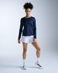 Aero Long Sleeve, Midnight/Silver Reflective