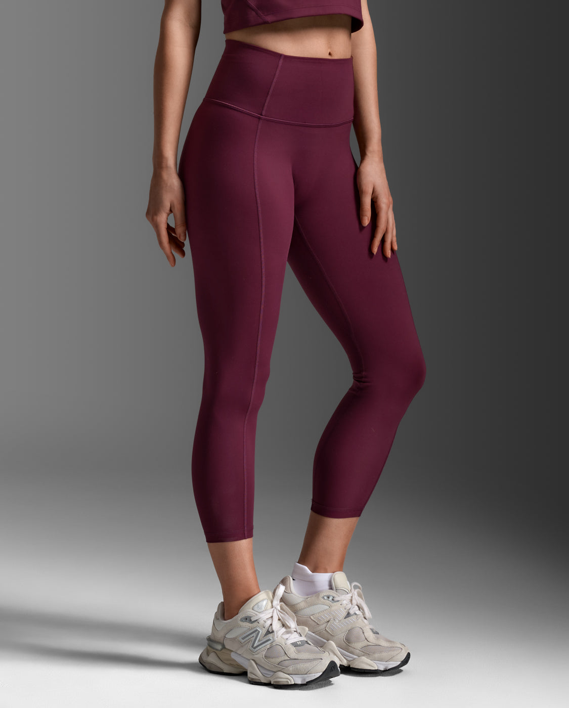 Fluid Hi-Rise 7/8 Tights, Amaretto/Amaretto