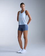 Relight Racerback Singlet, Halogen/White