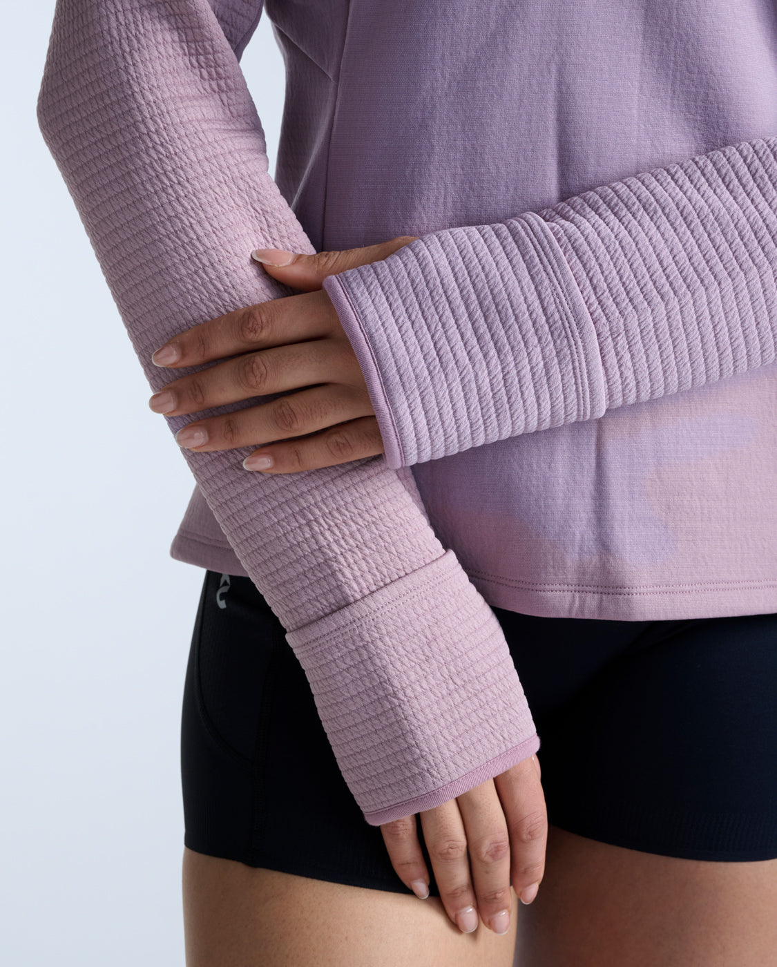 Ignition Haptic 1/4 Zip, Musk/Musk Reflective