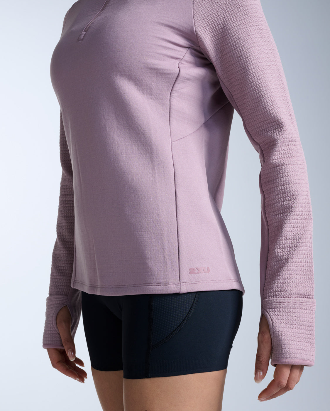 Ignition Haptic 1/4 Zip, Musk/Musk Reflective