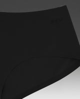 Invisible Hipster Brief 3 Pack, Black/Black