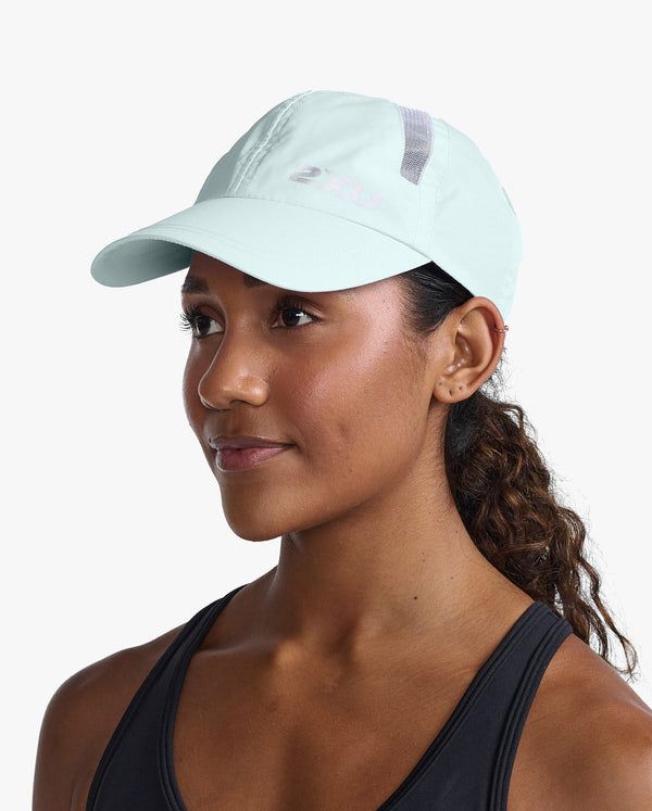 Run Cap, Glacier/White