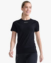 IGNITION BASE LAYER TEE - BLACK/SILVER REFLECTIVE